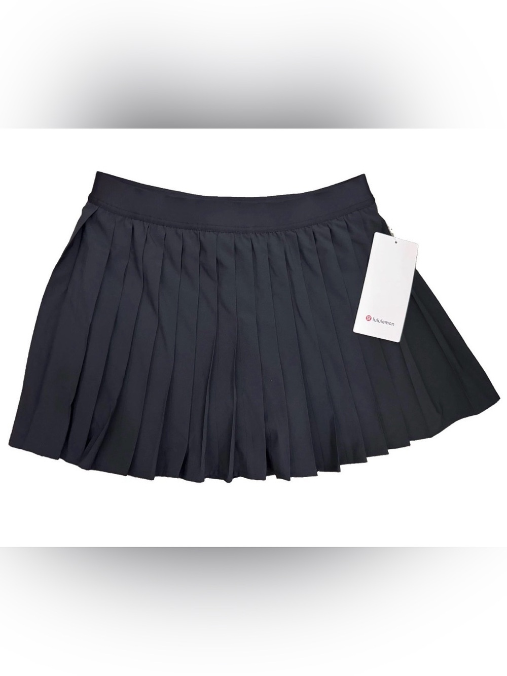 NWT Lululemon High-Rise Pleated Tennis Skirt Black Size 8 - Picture 2 of 10